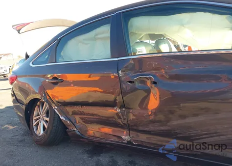 2016 Hyundai Sonata Se from USA, damaged, VIN 5NPE24AF8GH365484